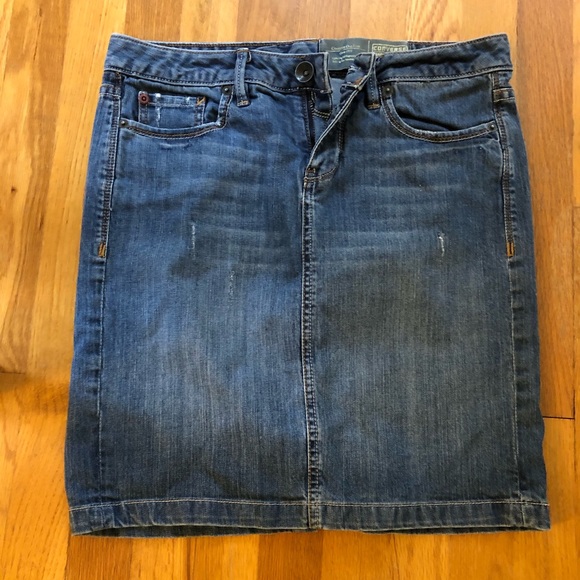 Converse Dresses & Skirts - 🎉Host Pick🎉NWOT Converse One Star Denim Pencil Skirt W/Braid Accent